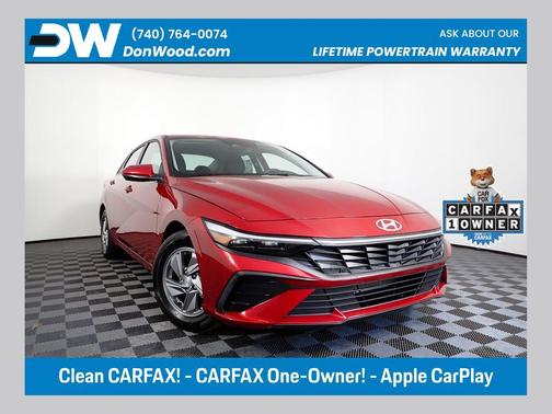 Red 2024 Hyundai ELANTRA SE