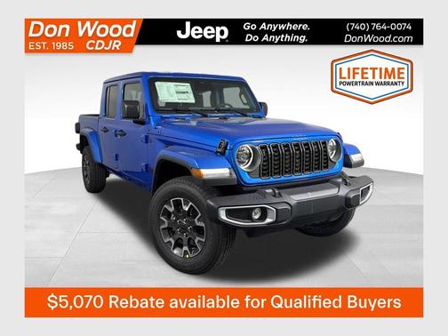 Hydro Blue Pearlcoat 2026 Jeep Gladiator Sport