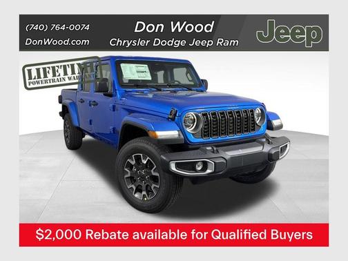 Hydro Blue Pearlcoat 2026 Jeep Gladiator Sport
