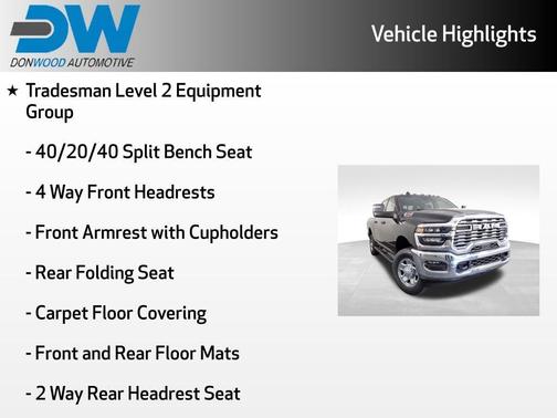 Diamond Black 2026 RAM 2500 Tradesman
