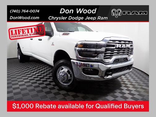 Bright White Clearcoat 2026 RAM 3500 Tradesman