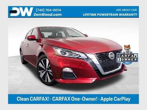 Scarlet Ember 2021 Nissan Altima 2.5 SV