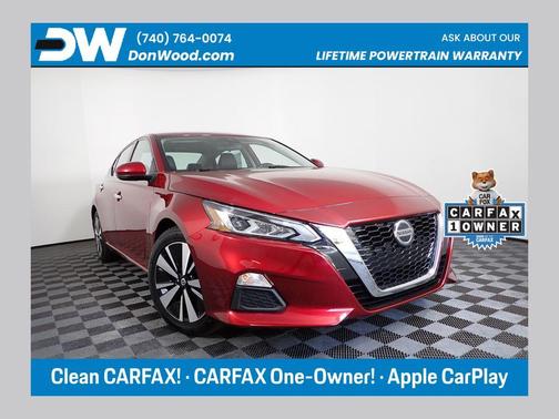 Scarlet Ember 2021 Nissan Altima 2.5 SV