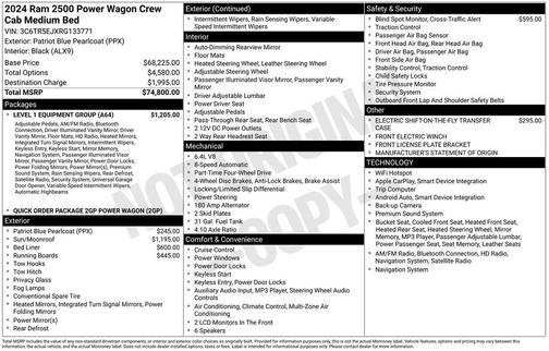 2024 RAM 2500 Power Wagon
