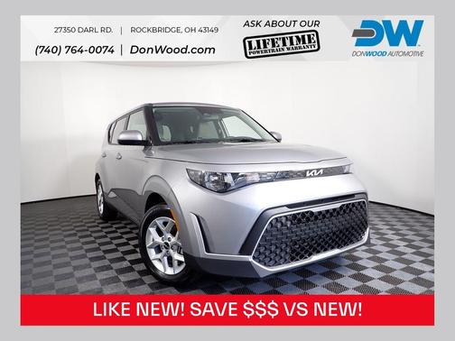 Fusion Orange 2025 Kia Soul LX