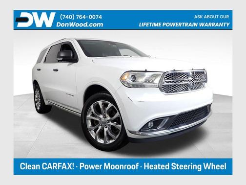 Bright White Clearcoat 2016 Dodge Durango Citadel