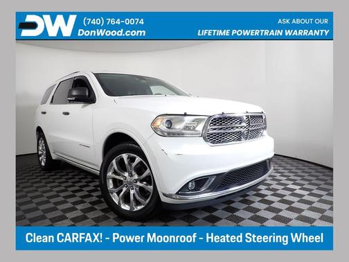Bright White Clearcoat 2016 Dodge Durango Citadel