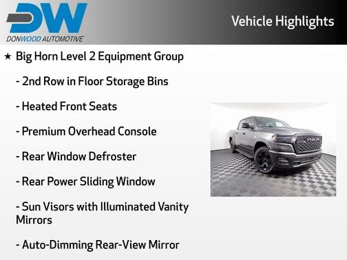 Granite Crystal Clearcoat Metallic 2026 RAM 1500 Big Horn/Lone Star