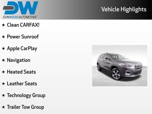 Granite Crystal Clearcoat Metallic 2019 Jeep Cherokee Limited