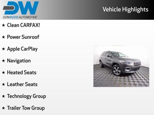 Granite Crystal Clearcoat Metallic 2019 Jeep Cherokee Limited