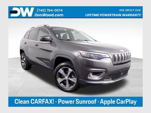 Granite Crystal Clearcoat Metallic 2019 Jeep Cherokee Limited