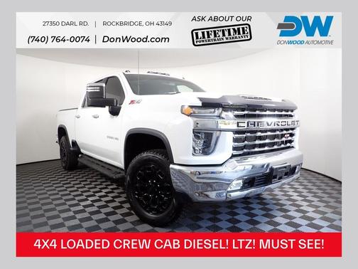 Summit White 2021 Chevrolet Silverado 3500 LTZ