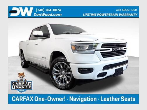 Bright White Clearcoat 2022 RAM 1500 Laramie