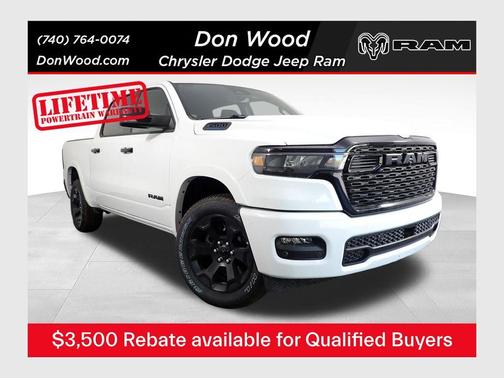 Bright White Clearcoat 2026 RAM 1500 Big Horn/Lone Star