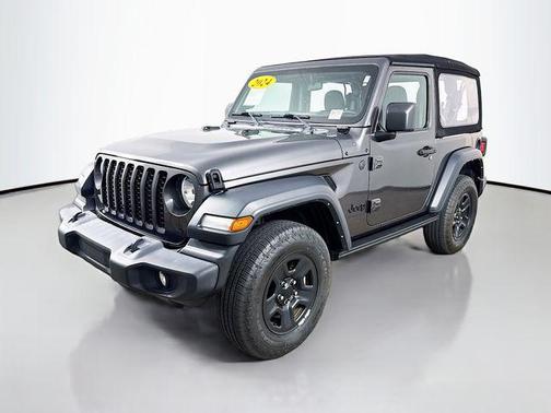 Granite Crystal Metallic Clearcoat 2024 Jeep Wrangler Sport