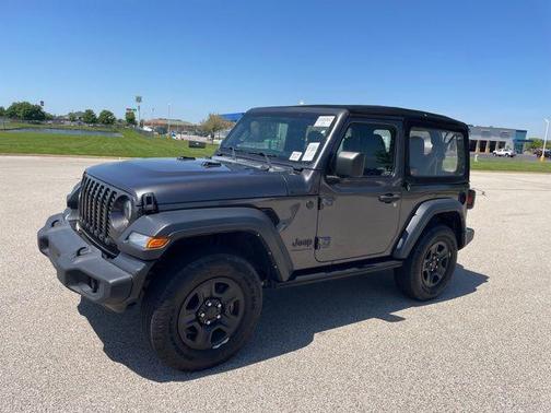Granite Crystal Metallic Clearcoat 2024 Jeep Wrangler Sport