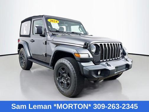 Granite Crystal Metallic Clearcoat 2024 Jeep Wrangler Sport