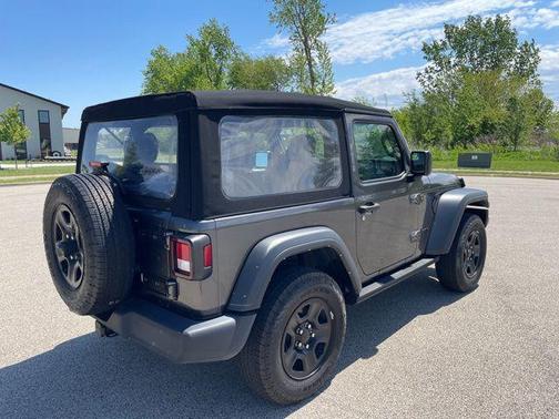 Granite Crystal Metallic Clearcoat 2024 Jeep Wrangler Sport