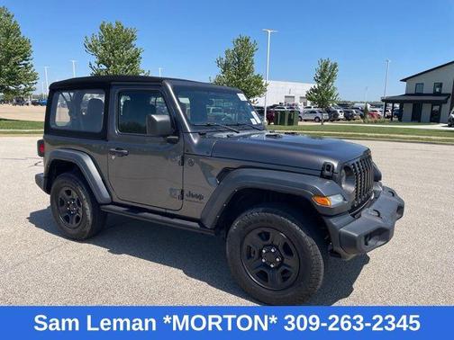 Granite Crystal Metallic Clearcoat 2024 Jeep Wrangler Sport