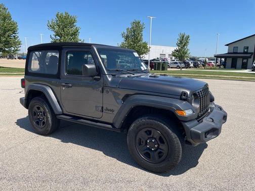 Granite Crystal Metallic Clearcoat 2024 Jeep Wrangler Sport