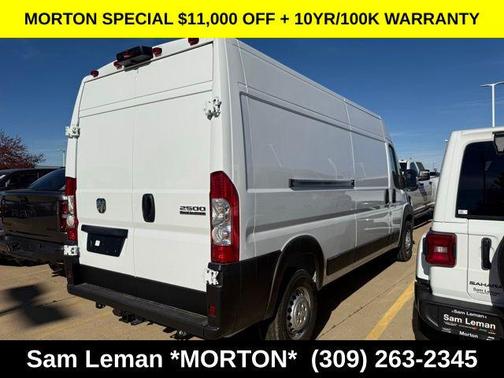 Bright White Clearcoat 2026 RAM ProMaster 2500 Tradesman