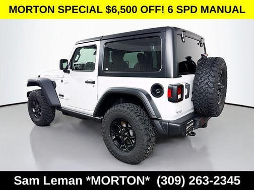 Bright White Clearcoat 2026 Jeep Wrangler Willys