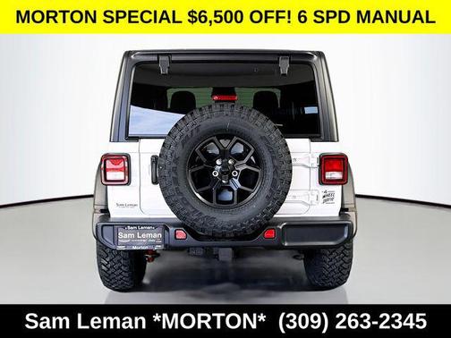 Bright White Clearcoat 2026 Jeep Wrangler Willys