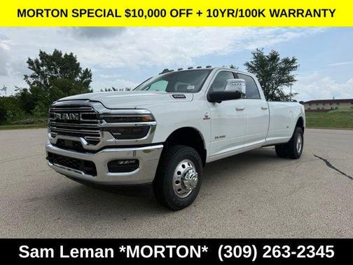 Bright White Clearcoat 2026 RAM 3500 Laramie