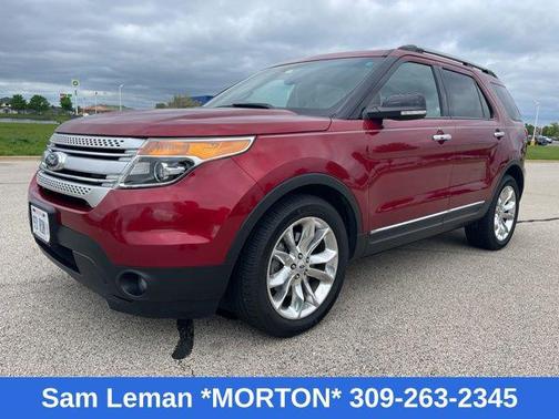 Ruby Red Metallic Tinted Clearcoat 2015 Ford Explorer XLT