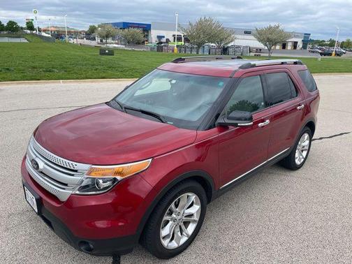 Ruby Red Metallic Tinted Clearcoat 2015 Ford Explorer XLT