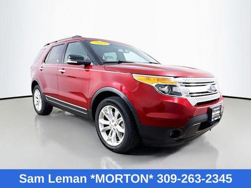 Ruby Red Metallic Tinted Clearcoat 2015 Ford Explorer XLT