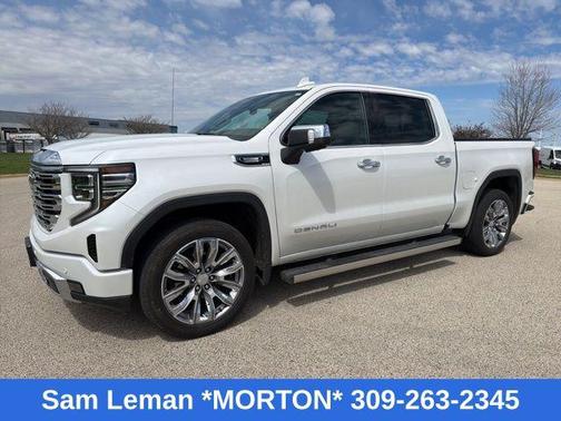 White Frost Tricoat 2025 GMC Sierra 1500 Denali