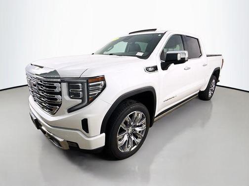 White Frost Tricoat 2025 GMC Sierra 1500 Denali