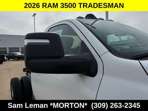 Bright White Clearcoat 2026 RAM 3500 Tradesman
