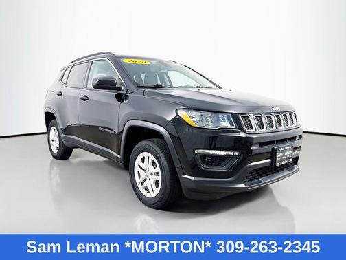 Diamond Black Crystal Pearlcoat 2020 Jeep Compass Sport