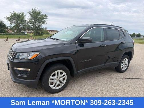 Diamond Black Crystal Pearlcoat 2020 Jeep Compass Sport