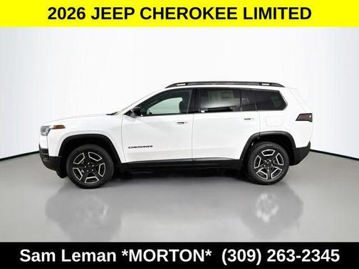 Bright White Clearcoat 2026 Jeep Cherokee Limited