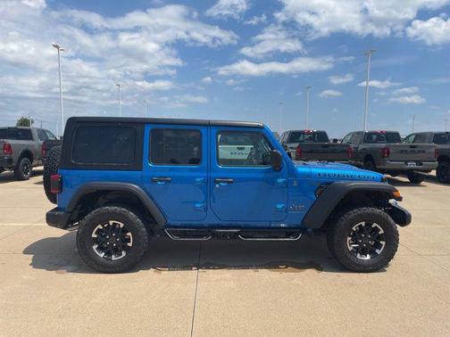 Hydro Blue Pearl Coat 2024 Jeep Wrangler 4xe Rubicon