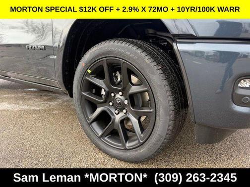 Forged Blue Metallic 2026 RAM 1500 Laramie