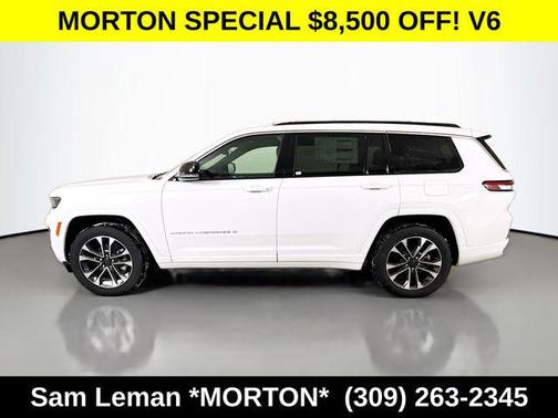 Bright White Clearcoat 2025 Jeep Grand Cherokee L Overland