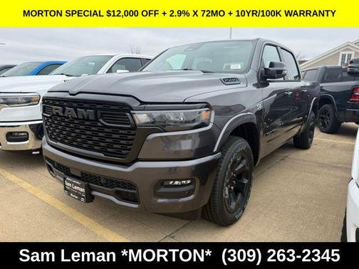 Granite Crystal Metallic Clearcoat 2026 RAM 1500 Big Horn/Lone Star