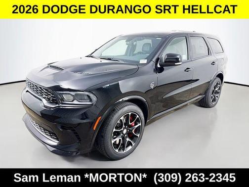 DB Black Crystal Clearcoat 2026 Dodge Durango SRT Hellcat