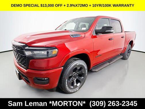 Molten Red Pearlcoat 2026 RAM 1500 Big Horn/Lone Star