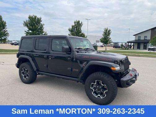 Black Clearcoat 2023 Jeep Wrangler Rubicon