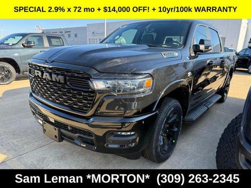 Diamond Black Crystal Pearlcoat 2026 RAM 1500 Big Horn/Lone Star