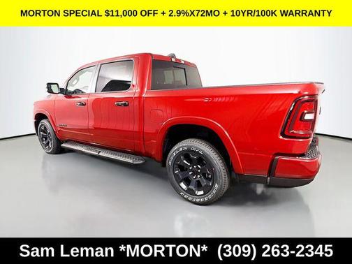 Molten Red Pearlcoat 2026 RAM 1500 Big Horn/Lone Star