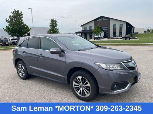 Modern Steel Metallic 2017 Acura RDX Advance Package