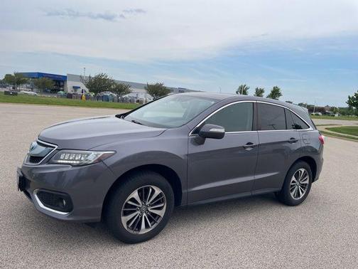 Modern Steel Metallic 2017 Acura RDX Advance Package