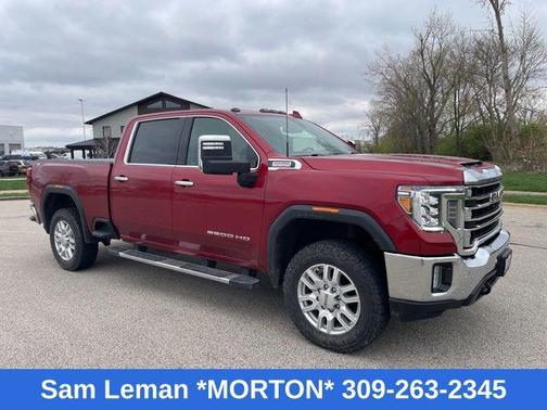 Cayenne Red Tintcoat 2021 GMC Sierra 2500 SLT