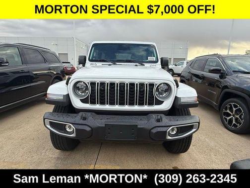 bright white clearcoat 2026 Jeep Wrangler Sahara